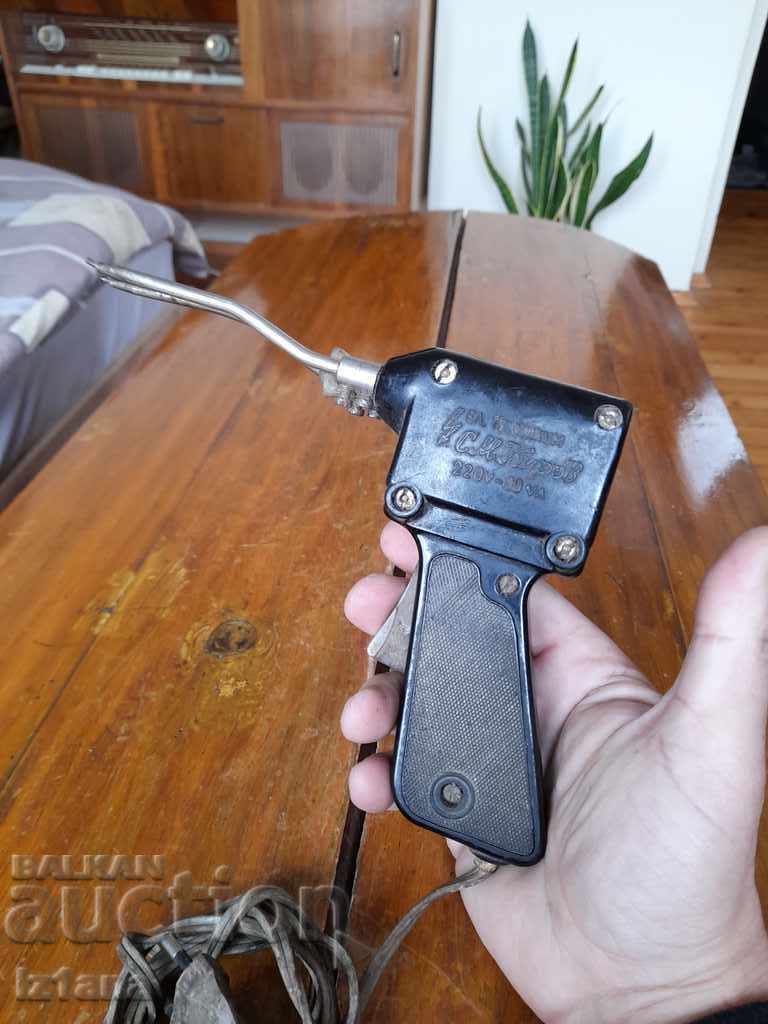 Old induction soldering iron with price 32.00 BGN | € 16.36 Old induction soldering iron with price 32.00 BGN | € 16.36