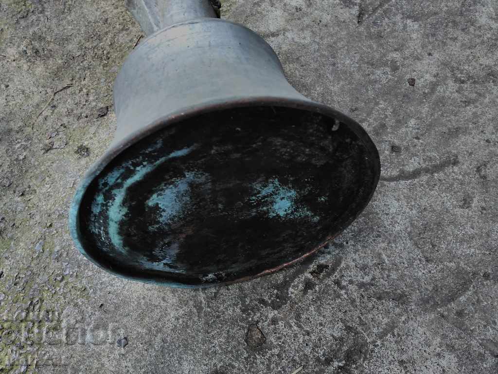 Old copper tube with price 45.00 BGN | € 23.01 Old copper tube with price 45.00 BGN | € 23.01