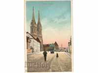 Παλιά καρτ ποστάλ - Ζάγκρεμπ, καθεδρικός ναός