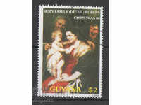 1988. Guyana. 500 years since the birth of Titian, 1488-1576.