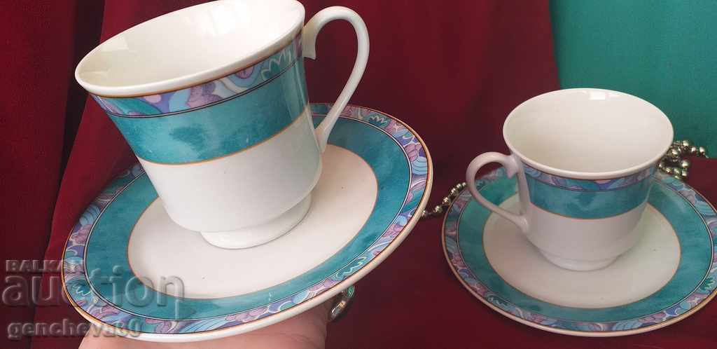 Set of glasses for two/porcelain - 5