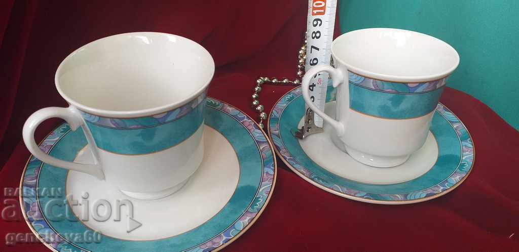 Set of glasses for two/porcelain - 6