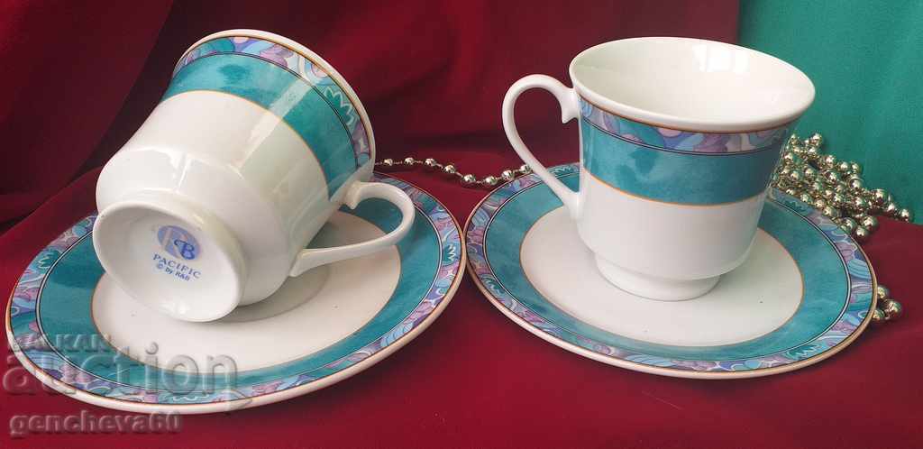 Set pahare pentru doi/portelan Set pahare pentru doi/portelan