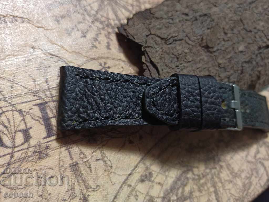 Delivery of Leather watch strap 26mm Genuine leather by hand 783 Delivery of Leather watch strap 26mm Genuine leather by hand 783