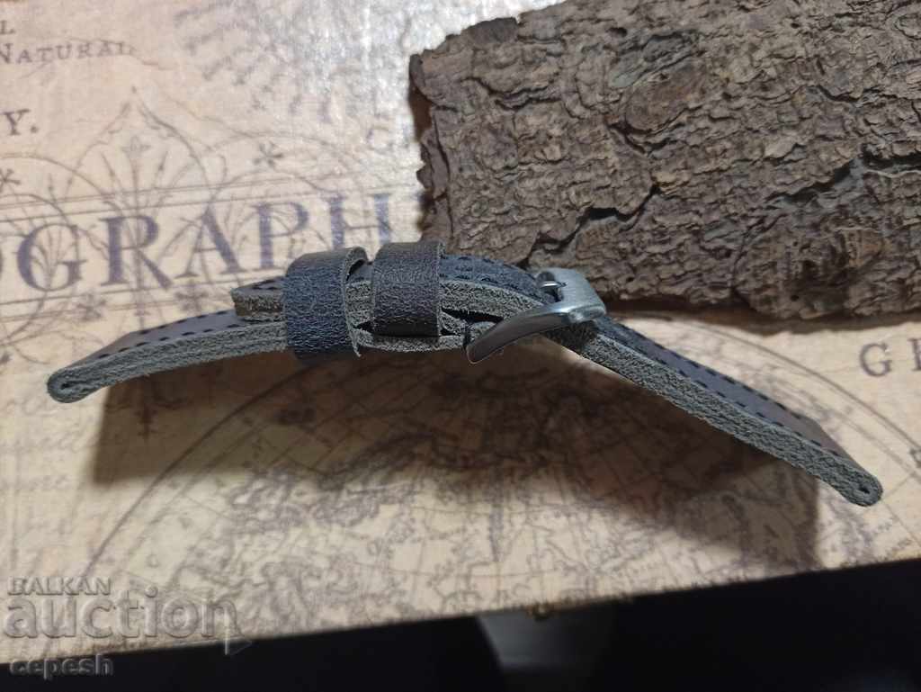 Δερμάτινο λουράκι ρολογιού 24mm Γνήσιο δέρμα χειροποίητο 785 - 6 Δερμάτινο λουράκι ρολογιού 24mm Γνήσιο δέρμα χειροποίητο 785 - 6