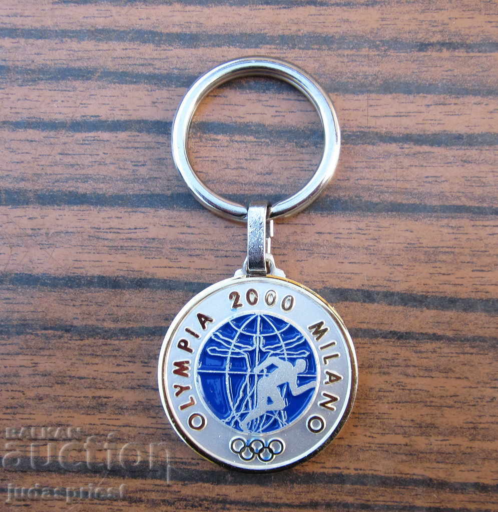 perfect Olympic keychain Milan 2000 with price 20.00 BGN | € 10.23 perfect Olympic keychain Milan 2000 with price 20.00 BGN | € 10.23