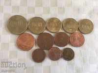 COIN COINS EUROCENT-12 PCS