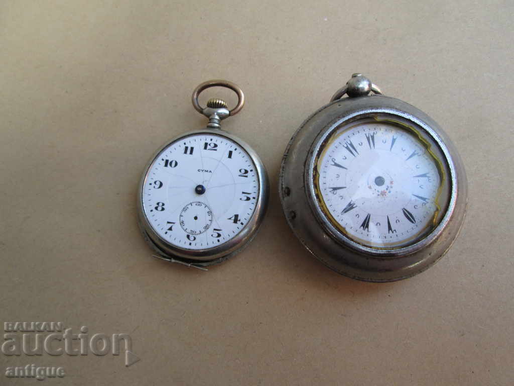 I AM SELLING NON-WORKING 2 POCKET WATCHES FOR PARTS OR RESTORATION