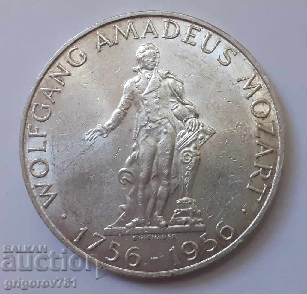 25 Shilling Silver Austria 1956 - Silver Coin #2
