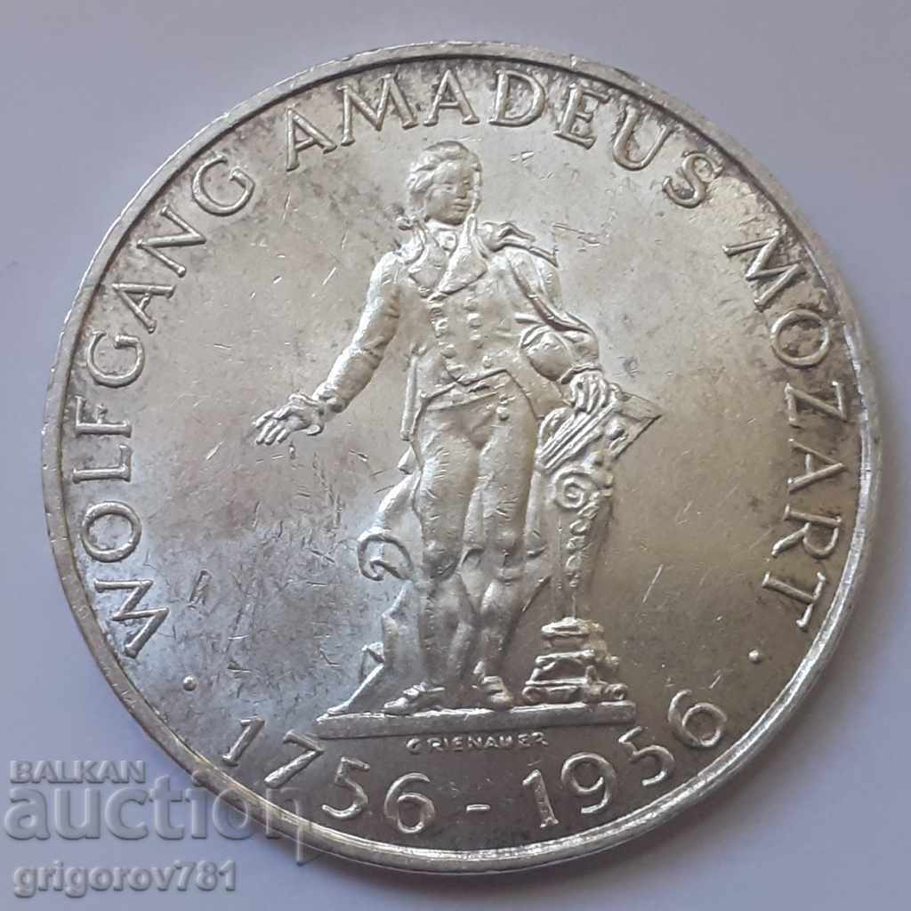 25 Shillings Silver Austria 1956 - Silver Coin #3