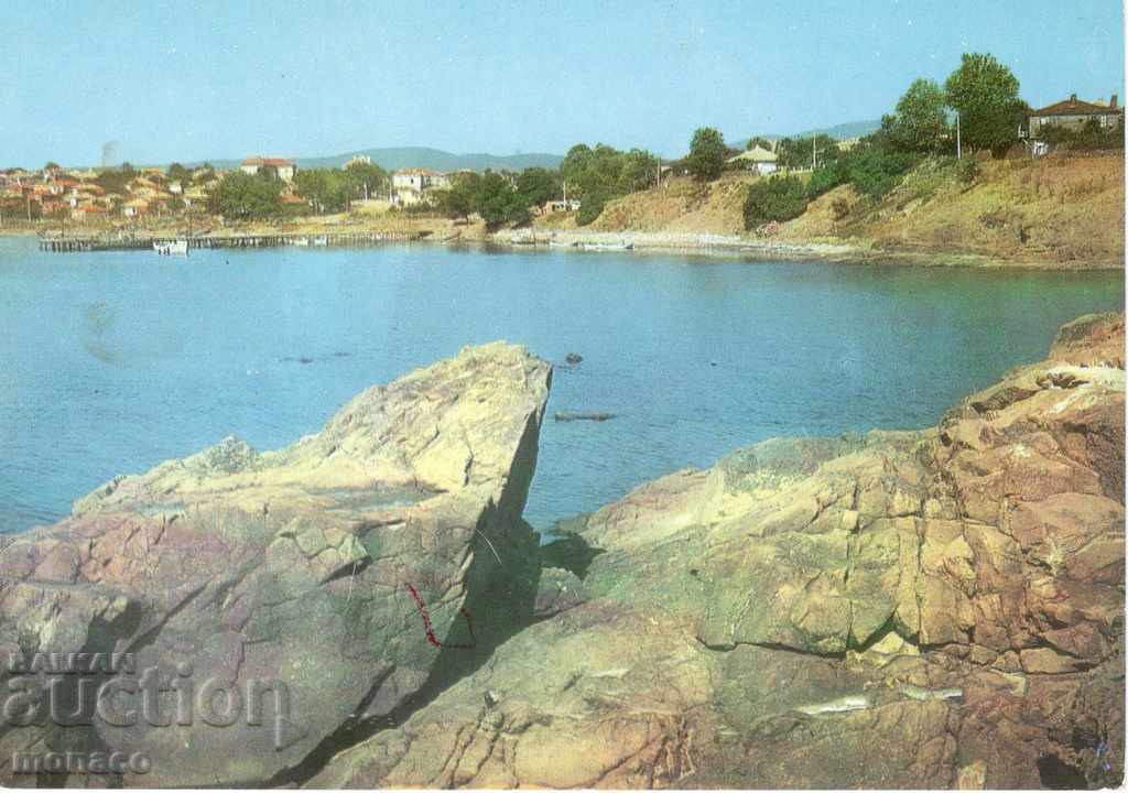 Old postcard - Ahtopol, View