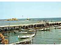Old postcard - Ahtopol, the Port