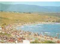 Παλιά καρτ ποστάλ - Ahtopol, η παραλία