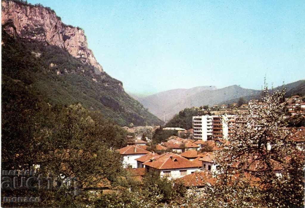 Παλιά καρτ ποστάλ - Teteven, Θέα από την κορυφή Ravni Kamak