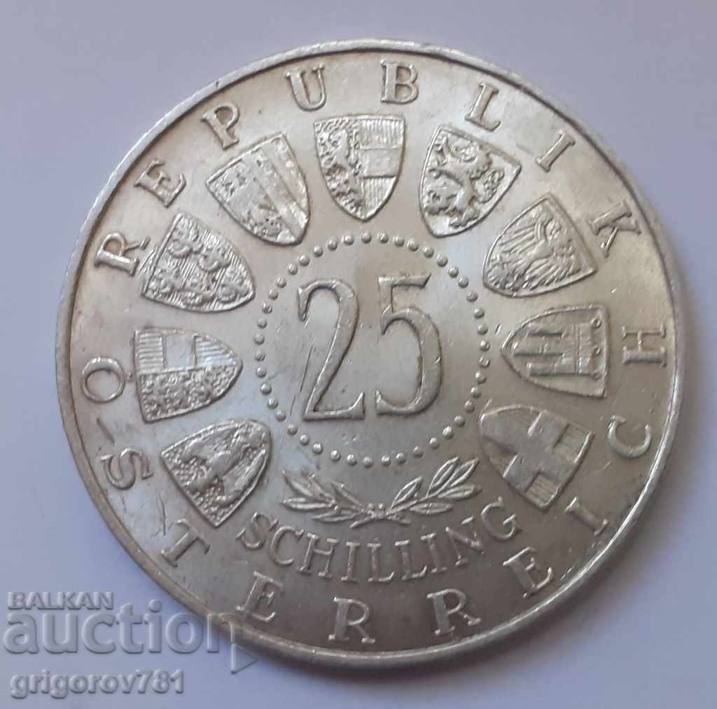 25 Shillings Argint Austria 1956 - Moneda de argint #8 cu preț € 14.83 | 29.00 BGN
