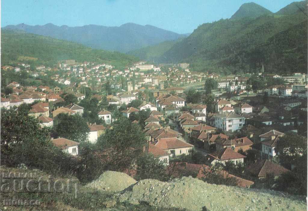 Old postcard - Teteven, General view