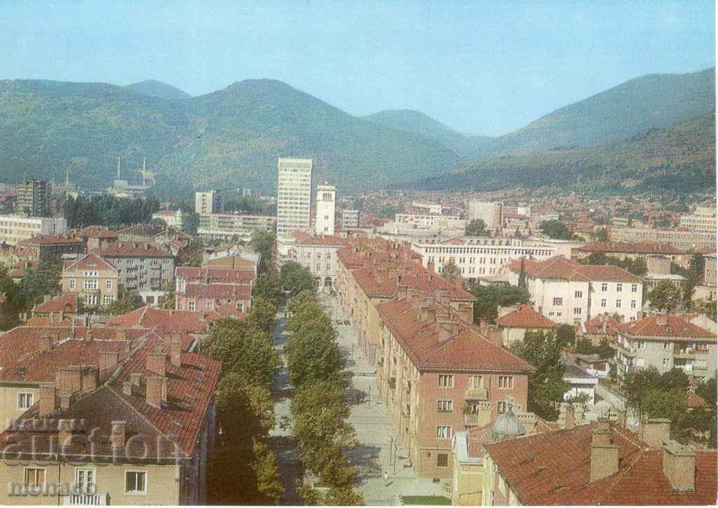 Old Postcard - Sliven, View