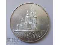 25 Shillings Silver Austria 1957 - Silver Coin #4