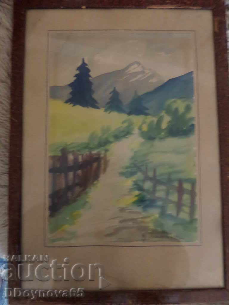 Licitație Acuarelă - V. Macedoneană