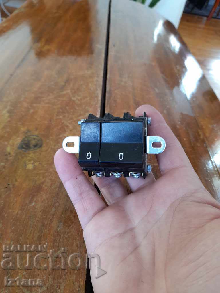 Old electric stove switch with price 18.00 BGN | € 9.20 Old electric stove switch with price 18.00 BGN | € 9.20