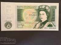 England 1 Pound 1978-80 J.B. Page Pick 377 Ref Z01 640965