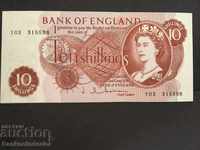 England 10 shillings 1962 J.Q. Hollon Pick 373b Ref 5598 Unc
