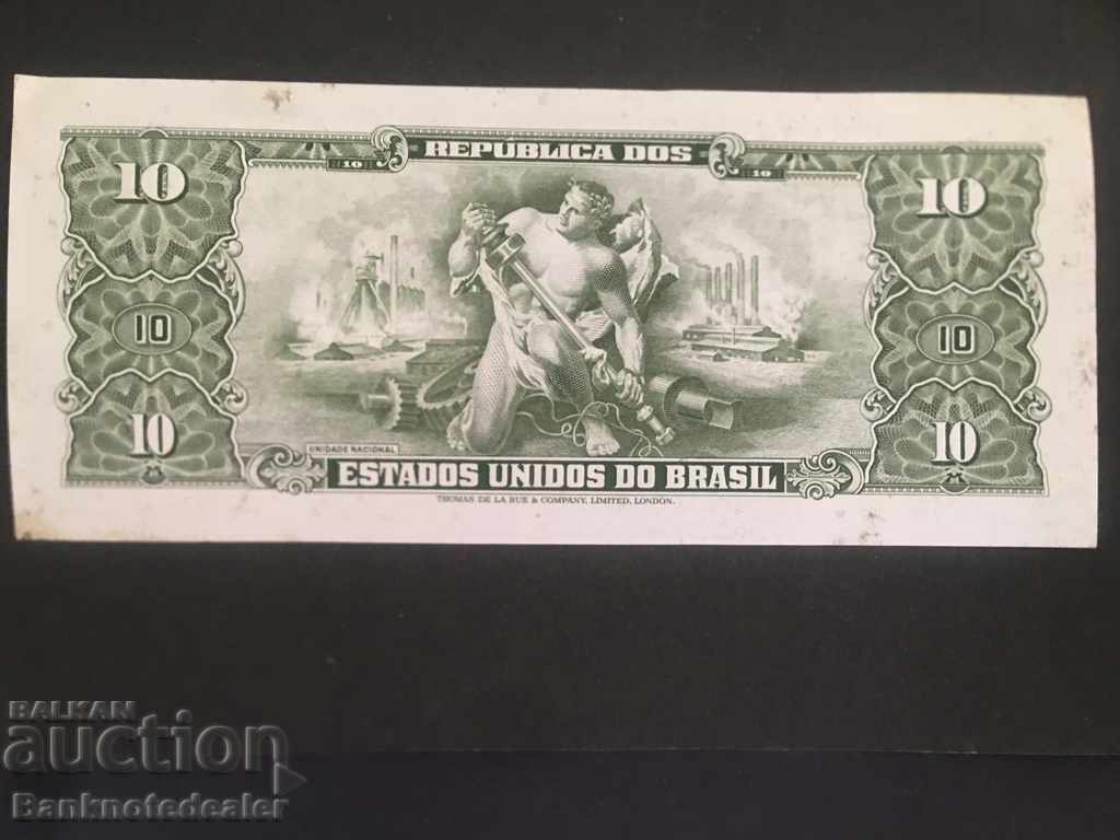 Brazil 10 Cruzeiro 1966-67 Pick 193b Ref 1956 Unc with price 3.00 BGN | € 1.53