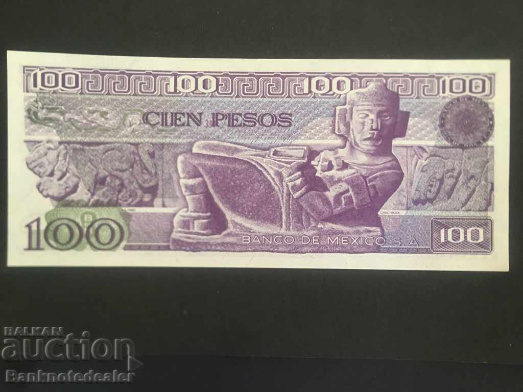 Mexico 100 pesos 1981 Pick 74a Ref 6771 with price 6.00 BGN | € 3.07 Mexico 100 pesos 1981 Pick 74a Ref 6771 with price 6.00 BGN | € 3.07