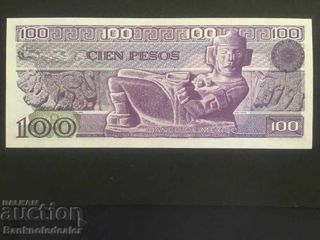 Mexico 100 pesos 1981 Pick 74a Ref 6770 with price 5.00 BGN | € 2.56 Mexico 100 pesos 1981 Pick 74a Ref 6770 with price 5.00 BGN | € 2.56