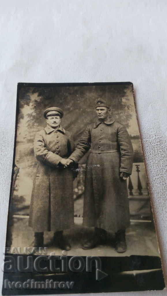 Снимка Сливенъ Офицер и войник