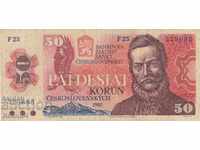 50 de coroane 1987, Cehoslovacia