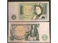 England 1 Pound 1980 D.H.F. Somerset Ref 9261 Unc