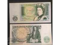 England 1 Pound 1980 D.H.F. Somerset Ref 9262 Unc