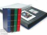 Leuchtturm album for brands 16 black sheets A4 - blue color