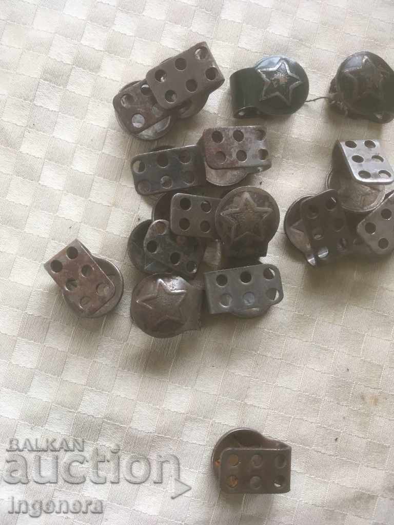 Livrarea TASTONI MILITAR MILITAR METAL-16 BUC