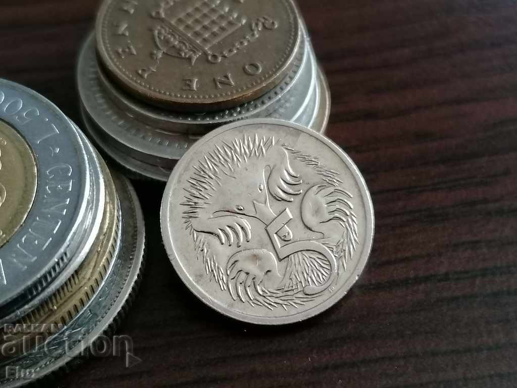Νόμισμα - Αυστραλία - 5 λεπτά 2006