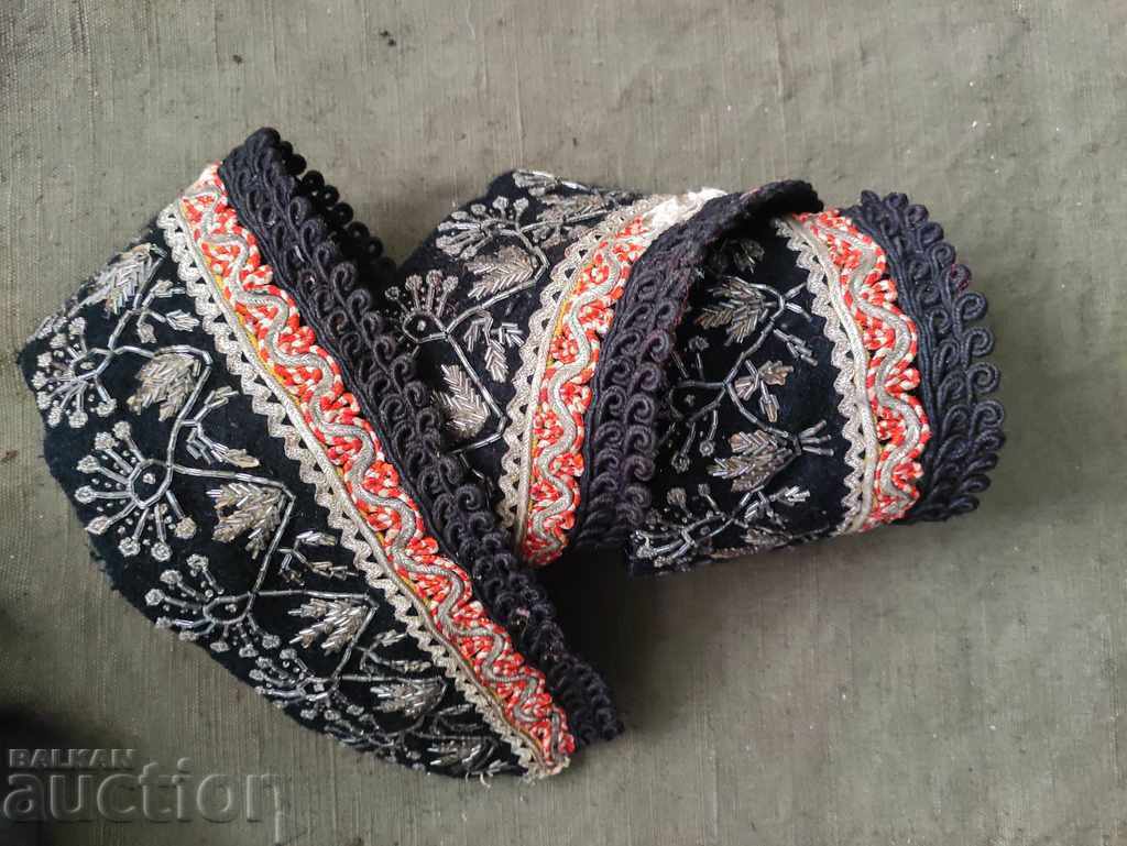 part of costume, cord, silver tinsel part of costume, cord, silver tinsel