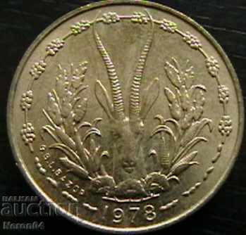 5 francs 1978, West African States with price 1.99 BGN | € 1.02 5 francs 1978, West African States with price 1.99 BGN | € 1.02