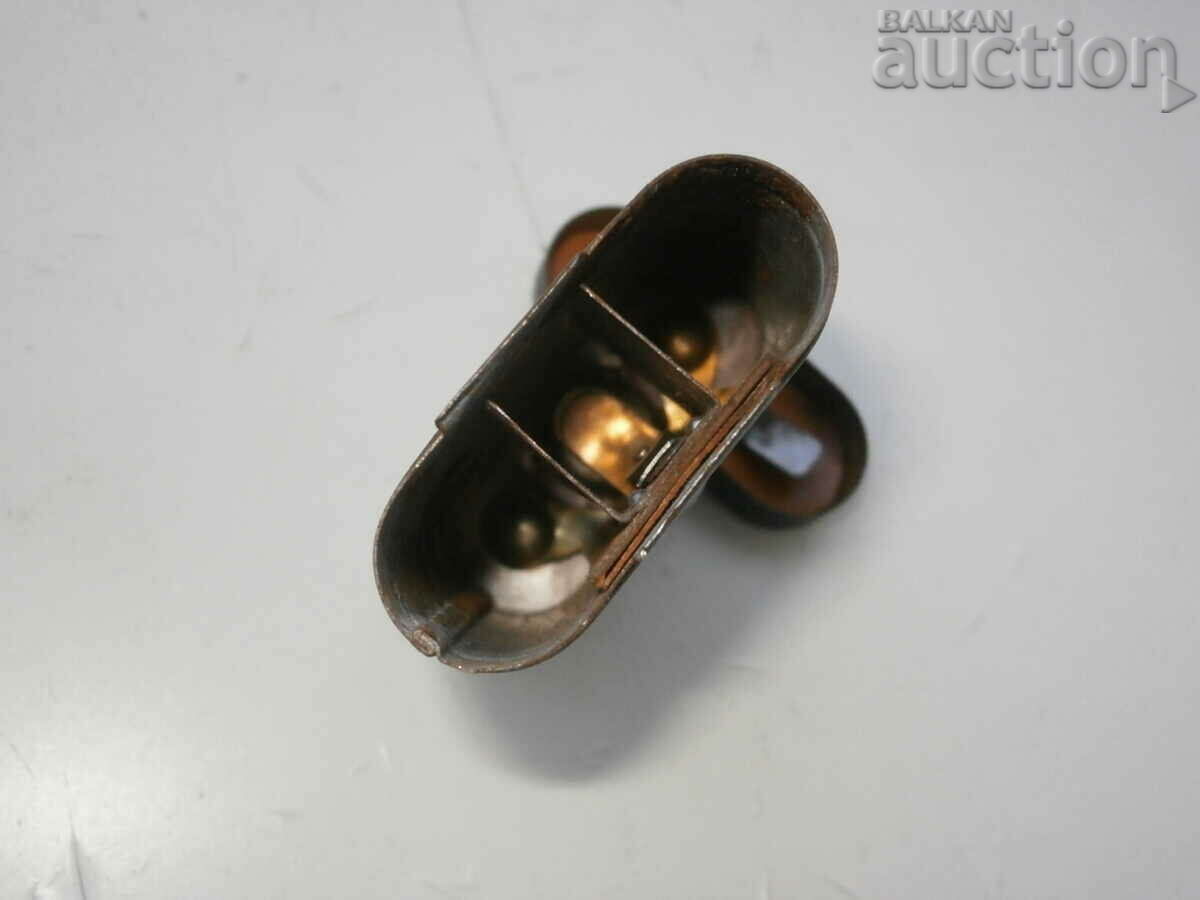 small pocket officer metal flashlight WWII DAIMON - 7 small pocket officer metal flashlight WWII DAIMON - 7