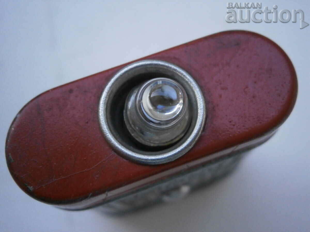 Auction small metal flashlight WWII DAIMON Auction small metal flashlight WWII DAIMON
