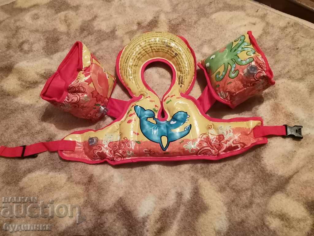 New children's life jacket "INTEX" BZC New children's life jacket "INTEX" BZC