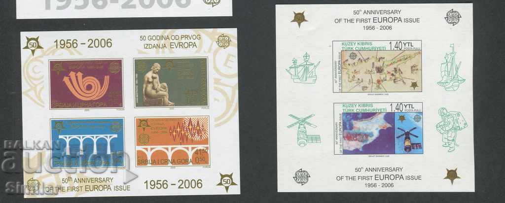 Delivery of 2006 MNH - 50 years C.E.P.T. editions