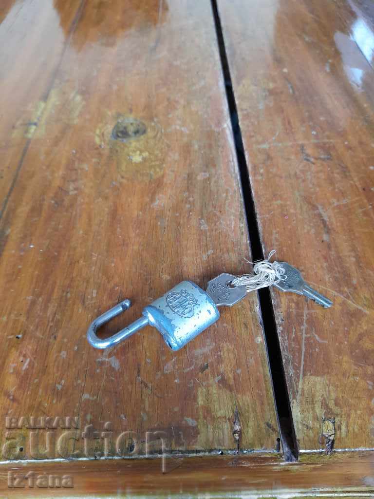 Delivery of Old Omega Padlock Delivery of Old Omega Padlock