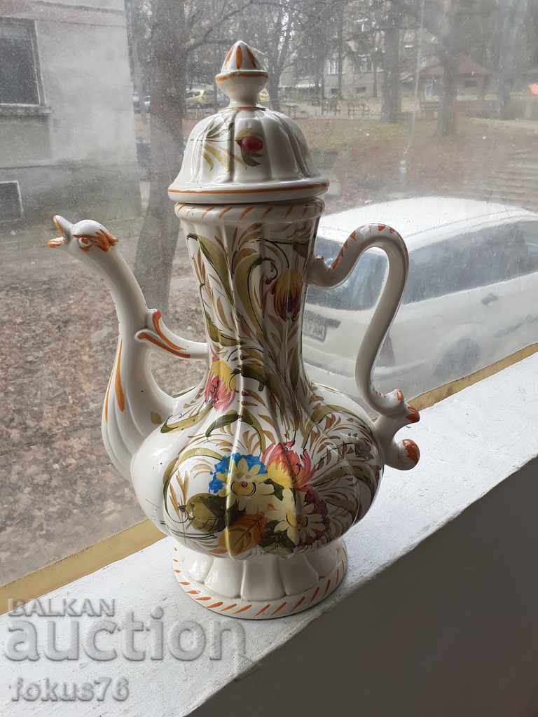 Μοναδική Τεράστια πορσελάνινη κανάτα τσαγιέρας - κύκνος με τιμή 380.00 BGN | € 194.29 Μοναδική Τεράστια πορσελάνινη κανάτα τσαγιέρας - κύκνος με τιμή 380.00 BGN | € 194.29