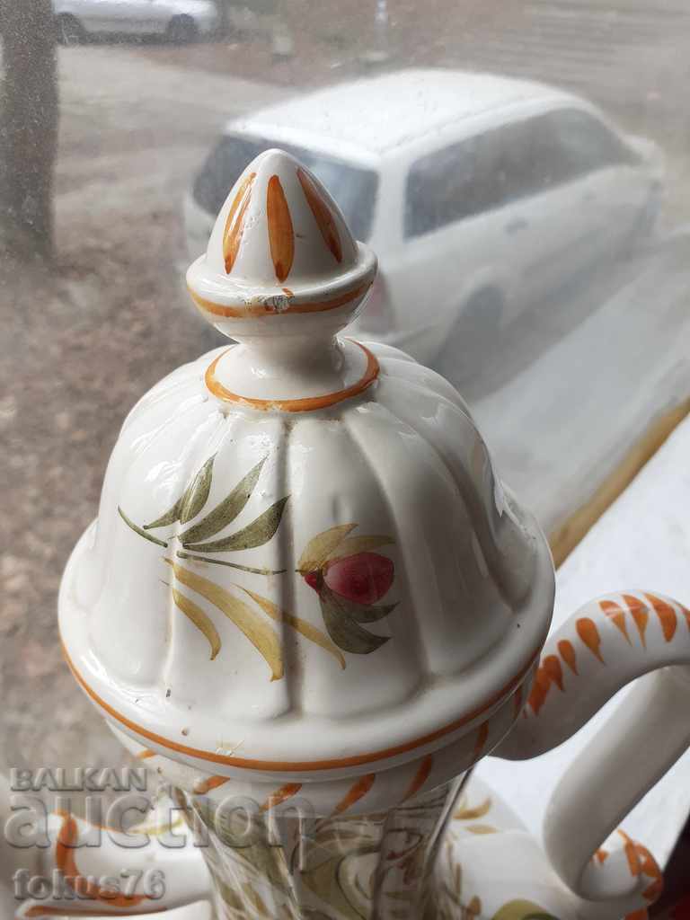 Δημοπρασία Μοναδική Τεράστια πορσελάνινη κανάτα τσαγιέρας - κύκνος Δημοπρασία Μοναδική Τεράστια πορσελάνινη κανάτα τσαγιέρας - κύκνος