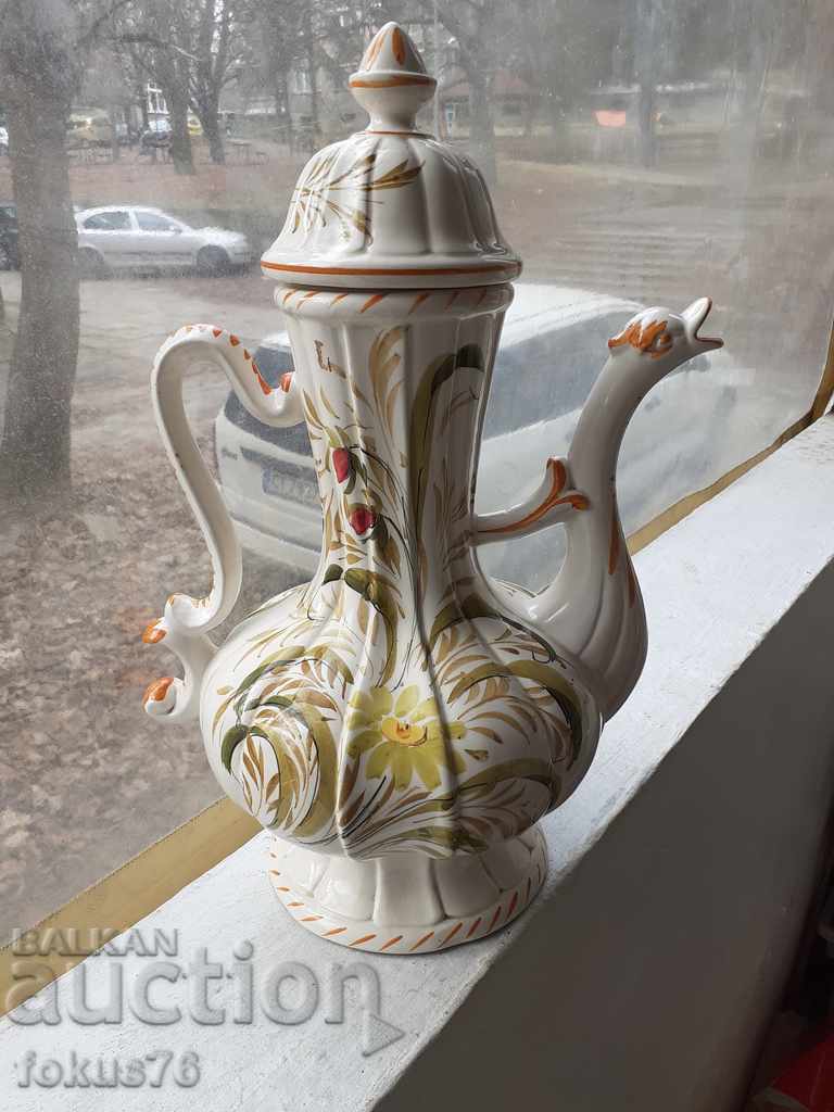 Μοναδική Τεράστια πορσελάνινη κανάτα τσαγιέρας - κύκνος - 6 Μοναδική Τεράστια πορσελάνινη κανάτα τσαγιέρας - κύκνος - 6