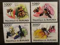 Μπουρούντι 2011 Πανίδα / Ζώα / Έντομα / Μέλισσες 8 € MNH