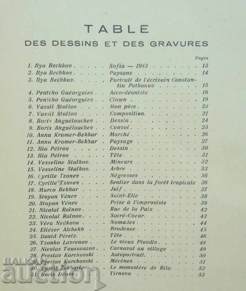 Art moderne Bulgare - Nikola Mavrodinov 1947 - 6 Art moderne Bulgare - Nikola Mavrodinov 1947 - 6