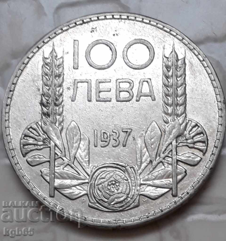 100 λέβα 1937 Boris III. Ι-1