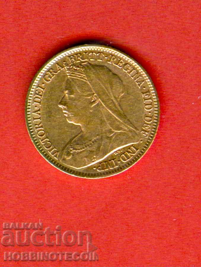 MAREA BRITANIE 1/2 Pound GOLD GOLD - 1901